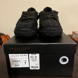 Azalea Wang Women's Black Sneakers